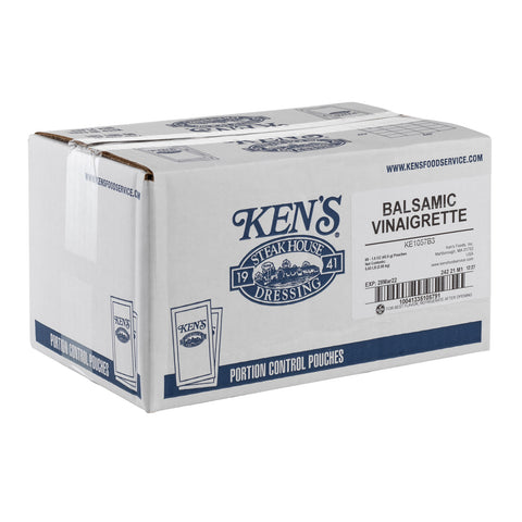 Ken's Foods DRESSING VINAIGRETTE BALSAMIC METRO SINGLE SERVE POUCH