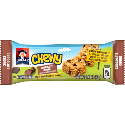 Quaker Chewy GRANOLA BAR CHEWY CHOCOLATE CHUNK