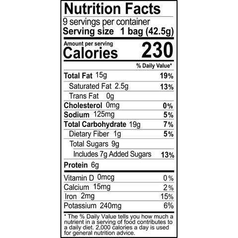 Sahale Snacks Naturally Pomegranate Vanilla Flavored Cashews Glazed Mix, 1.5 Ounce -- 108 per case.