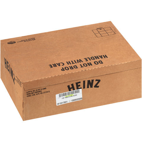 Heinz Pickle Kosher Dill Thick Slice Crinkle Cut, 99 Fluid Ounce -- 6 Case