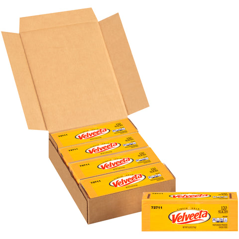 Cheese American Processed Sliced 120 Ct