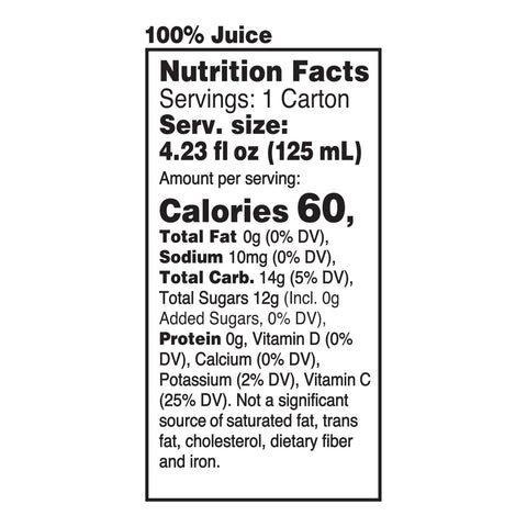Tropicana JUICE APPLE 100% BOX