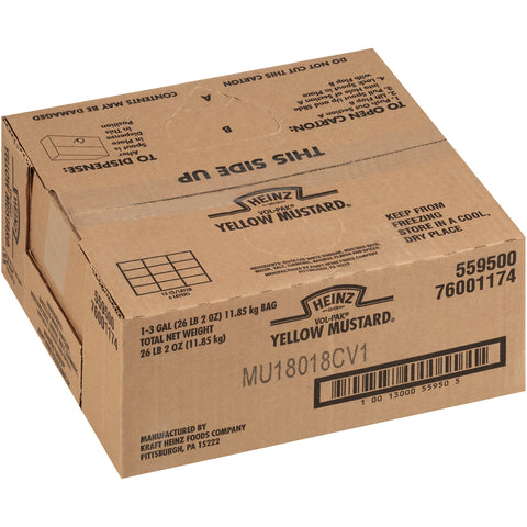 Heinz® MUSTARD YELLOW VOL-PAK 559500/76001174