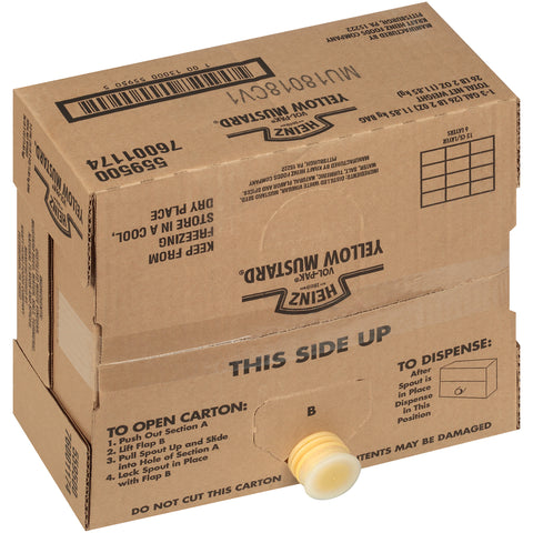 Heinz® MUSTARD YELLOW VOL-PAK 559500/76001174