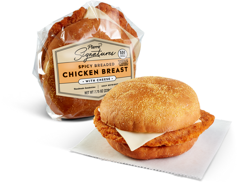Sandwich Spicy Chicken With Cheese 7.75 Oz 12312