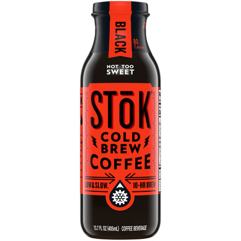 Stok COFFEE COLD BREWED BLACK GLASS BOTTLE 136740