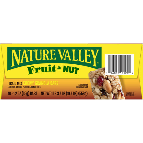 Nature Valley® GRANOLA BAR CHEWY TRAIL MIX FRUIT & NUT