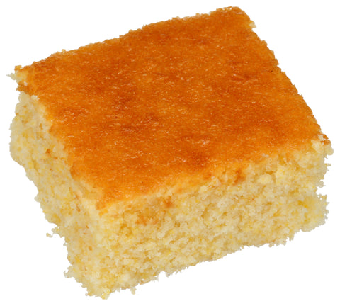 Packer CAKE CORNBREAD 1/2 SHEET SLICED
