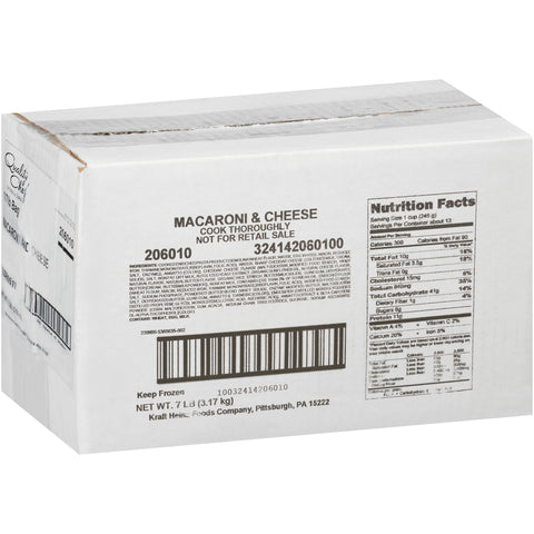 Quality Chef® MACARONI & CHEESE BAG 78004288