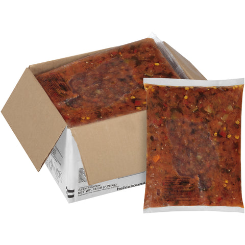 Heinz® SOUP VEGETABLE FIRE ROASTED REDUCED SODIUM 76006866