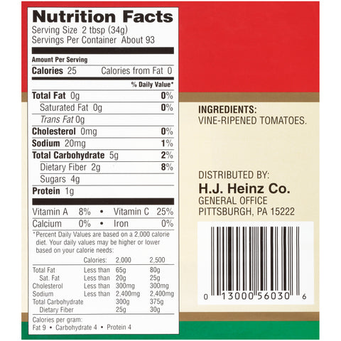 Bell'Orto® TOMATO PASTE FANCY 560300/78002486