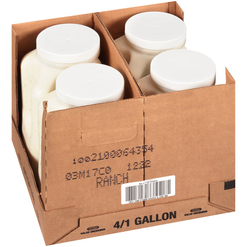 Dressing Kraft Ranch 4 Count 1 Gallon