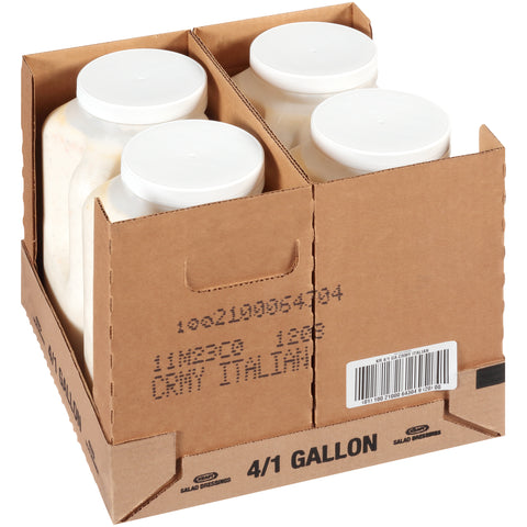 Dressing Kraft Creamy Italian 4 Count 1 Gallon