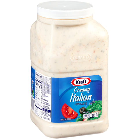 Dressing Kraft Creamy Italian 4 Count 1 Gallon