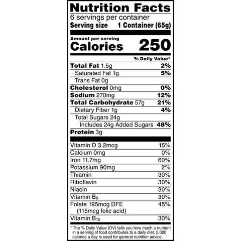 Cereal Cocoa Krispies® Cereal-in-a-cup