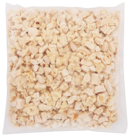 Tyson Red Label Premium Unbreaded Grilled Diced Chicken Breast, 5 Pound -- 2 per case.