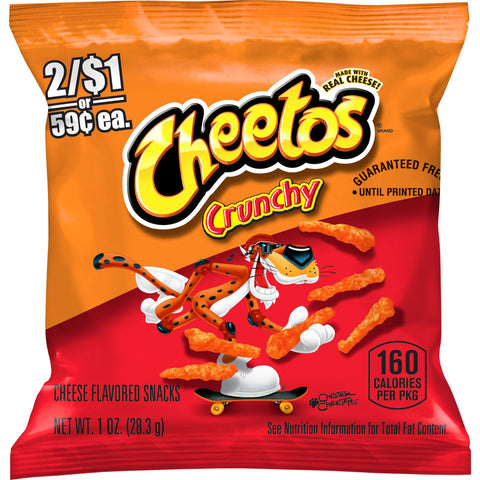 Cheetos Crunchy Cheetos, 1 Ounce -- 104 per case.
