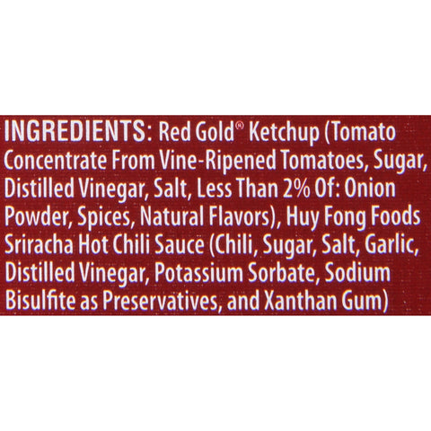 Huy Fong KETCHUP SRIRACHA HOT CHILI SAUCE
