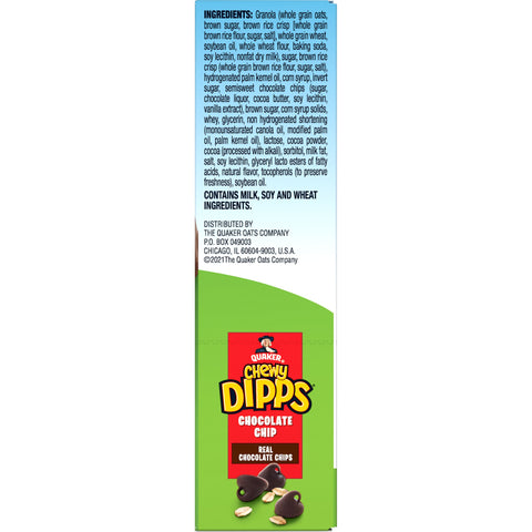Quaker® GRANOLA BAR CHOCOLATE CHIP DIPPS