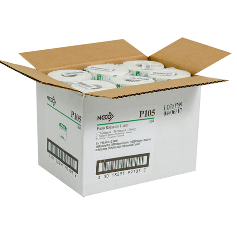Label Food Rotation Trilingual Green Friday 1x1