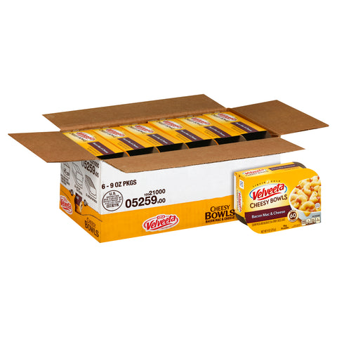 Velveeta ENTREE DINNER BOWL MACARONI & CHEESE BACON