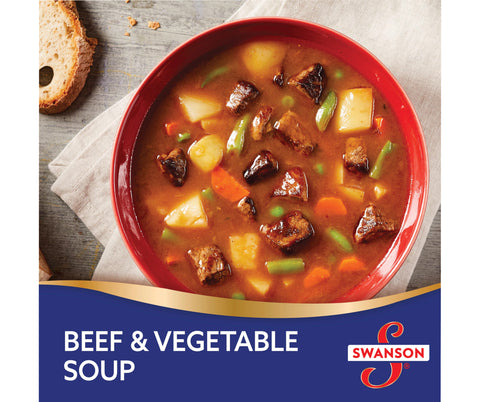 Swanson Beef Broth, 32 Ounce -- 12 per case.