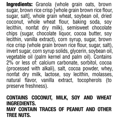 Quaker Chewy QUAKER CHEWY CHOC CHIP GRAN 10 CT