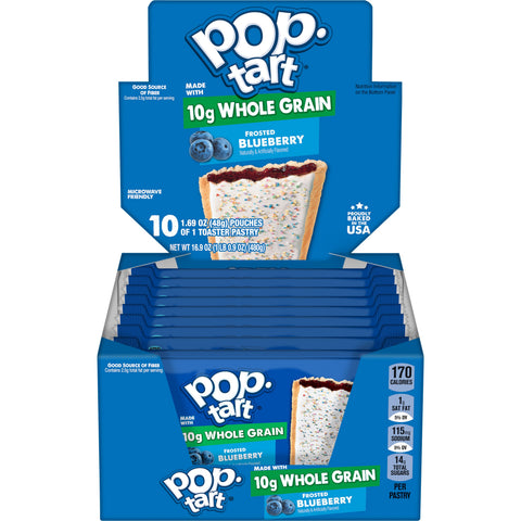 Pastry Pop-tarts® Made W/ Whole Grain Frosted Blueberry