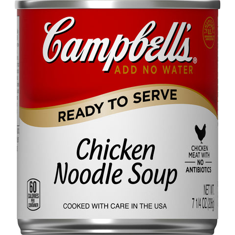 Soup Chicken Noodle Easy Open Rts