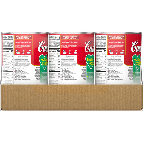 Campbells Healthy Request Chicken Noodle Soup - 50 oz. can, 12 per case