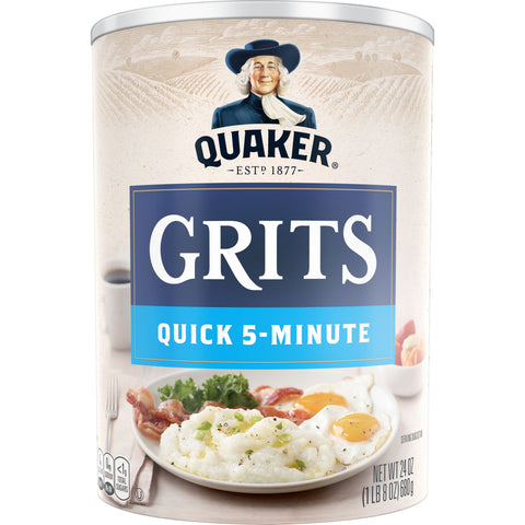 Quaker® CEREAL GRITS QUICK WHITE TUBE