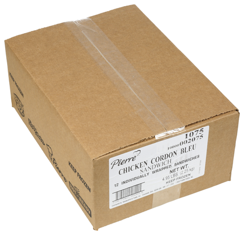 Pierre® SANDWICH JUMBO CHICKEN CORDON BLUE IW 6.6 OZ