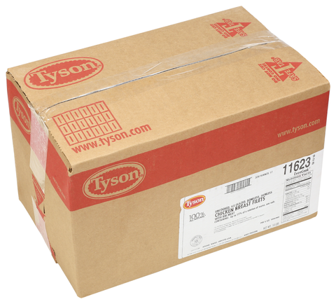 Tyson® CHICKEN BREAST FILLET BONELESS SKINLESS 15% MARINATION 4 OZ 10116230928