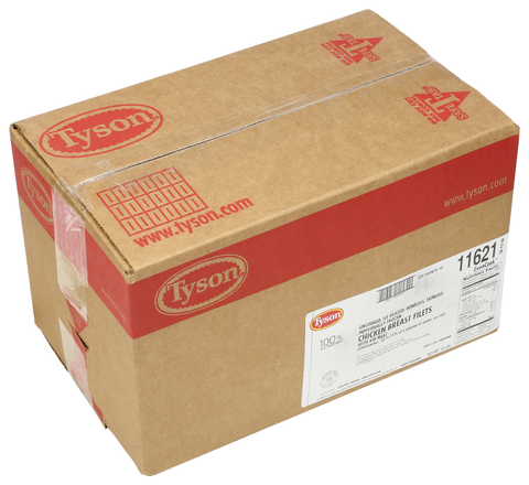 Tyson Boneless/Skinless Chicken Breast Fillet, 5 Ounce -- 32 per case.