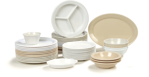 Carlisle PLATE DINNER DALLAS WARE® MELAMINE WHITE 9