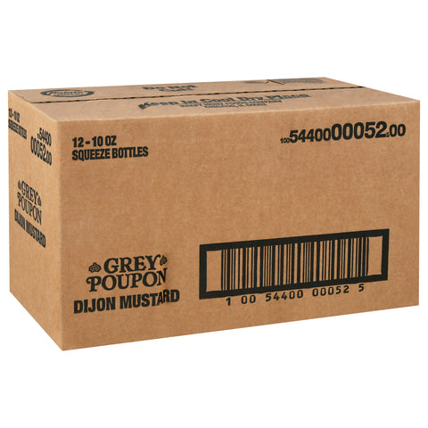 Grey Poupon Dijon Mustard Squeeze 12 Case 10 Ounce