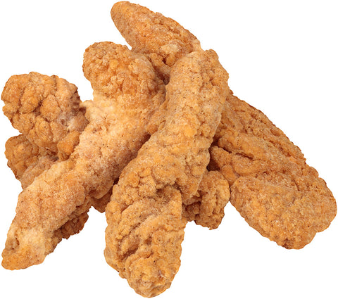 Chicken Breast Strips Crispy Homestyle Breaded, Fritter, Fc, Cash N' Carry Pack 4373-0928