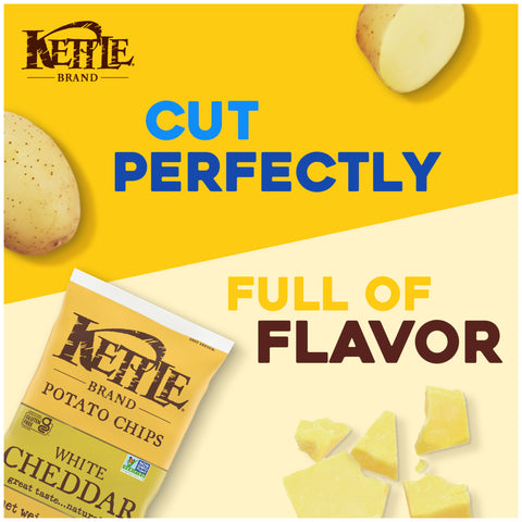 Chip Potato Kettle White Cheddar