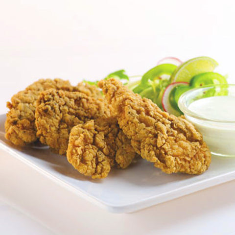 Chicken Breast Strip Fritter Breaded Homestyle Pepper 4364-0928