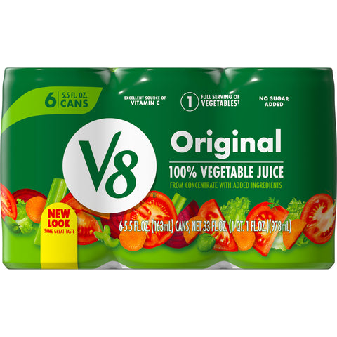 Juice Vegetable 100% Can