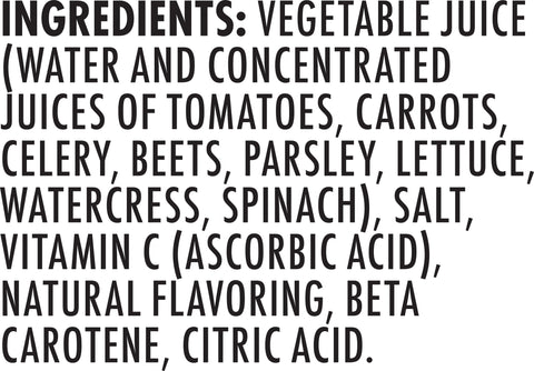 Juice Vegetable 100% Plastic Bottle