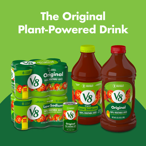 V8® JUICE VEGETABLE ORIGINAL PLASTIC BOTTLE