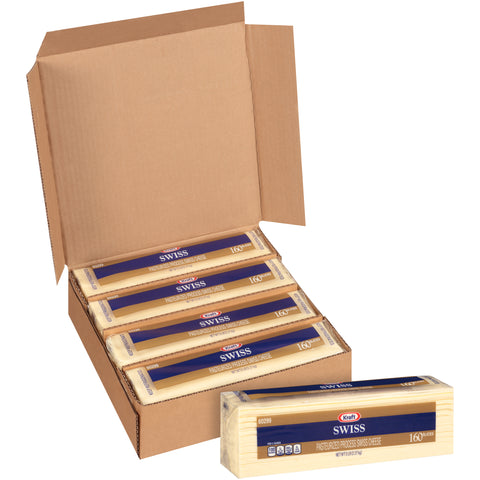 Cheese American Swiss Sliced 160 Ct