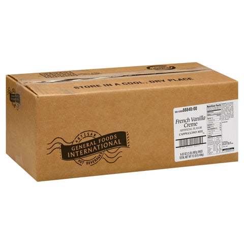 General Foods International Coffees (GFIC) COFFEE CAPPUCINO FRENCH VANILLA CREME