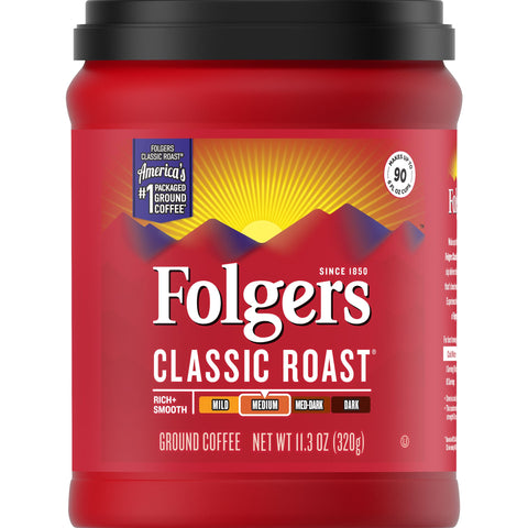 Folgers® COFFEE CLASSIC ROAST CAN