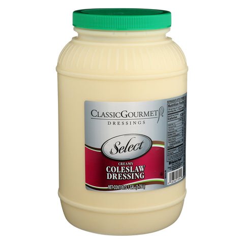 Ventura Foods Classic Gourmet Select Creamy Coleslaw Salad Dressing, 1 Gallon -- 4 per case.