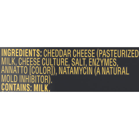 Cracker Barrel Cubes, Extra Sharp Yellow Cheddar, 2 Ounce -- 6 per case
