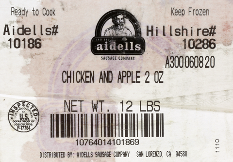 Sausage Chicken Link Apple 2 Oz 10286