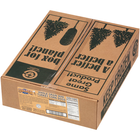 Corn Dog Turkey Mini Whole Grain Cn