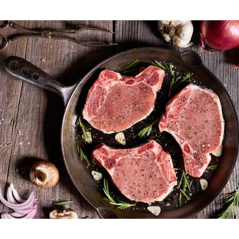 Gold Medal (SF) PORK CHOP BONE-IN C/C 6 OZ